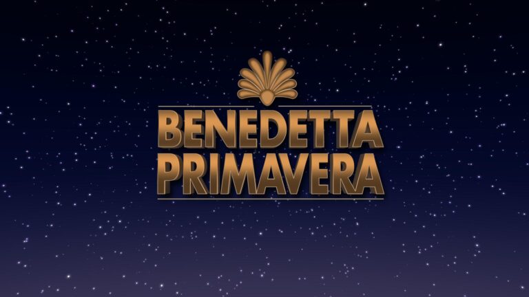 Benedetta Primavera LOGO FONDO BLU